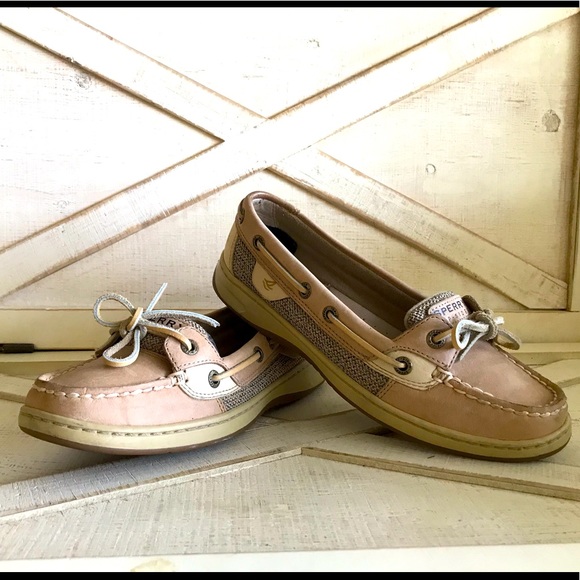 Sperry Shoes - Sperry Angelfish Boat Shoe (9102047) tan suede size 6M